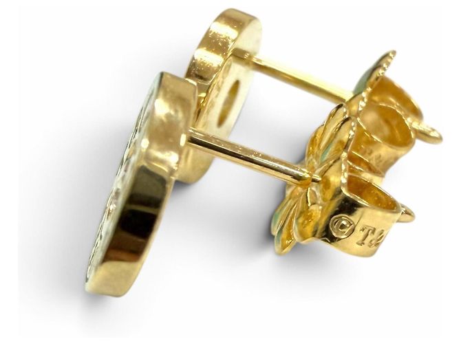 Autre Marque Orecchini a lobo Tiffany & Co. 1837 Circle con diamanti D'oro - vista 4