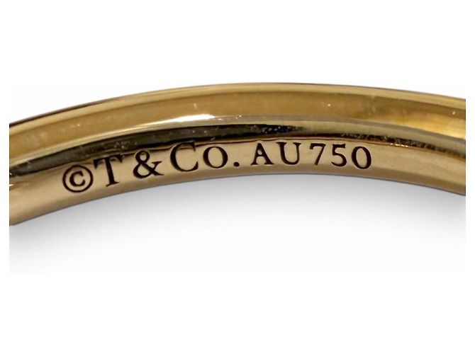 Autre Marque Tiffany & Co. Ring Band aus 18K Roségold Golden - Ansicht 6
