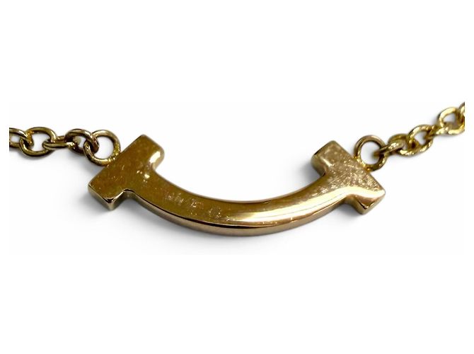 Autre Marque Bracciale con ciondoli in oro rosa e diamanti Tiffany & Co. D'oro - vista 2