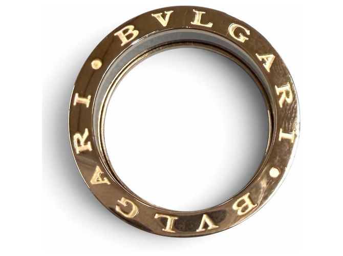 Bulgari Bague B.zero1 Bvlgari Noir Doré - vue 4