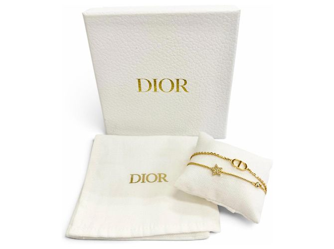 Christian Dior Petit CD Double Bracelet D'oro - vista 2