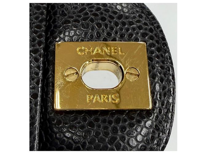 Borsa a tracolla Chanel A01113 Matelassé Nero - vista 11