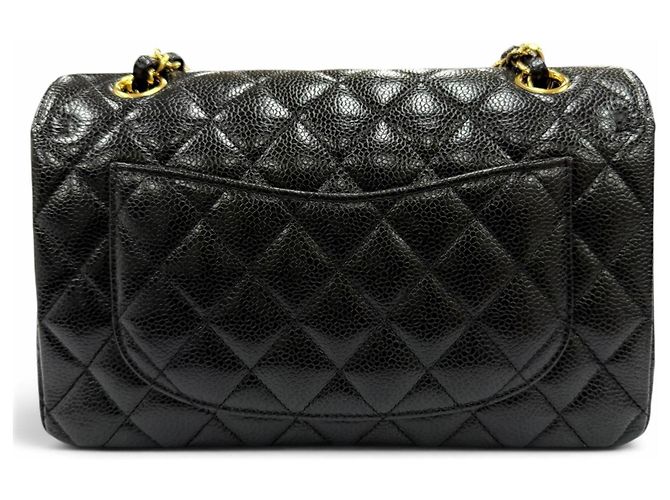 Borsa a tracolla Chanel A01113 Matelassé Nero - vista 3