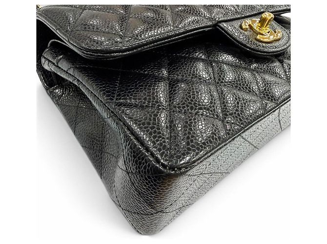 Borsa a tracolla Chanel A01113 Matelassé Nero - vista 7
