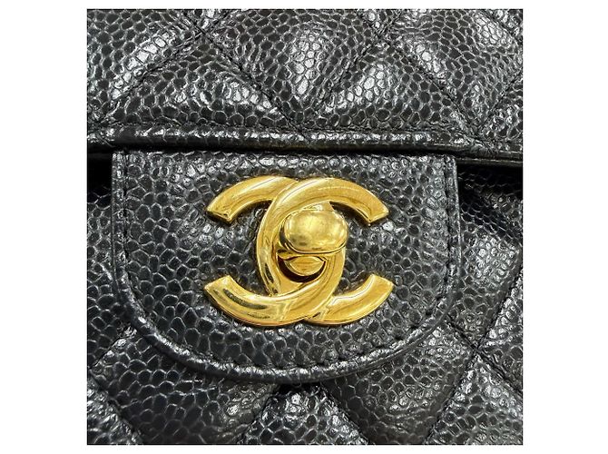 Borsa a tracolla Chanel A01113 Matelassé Nero - vista 9