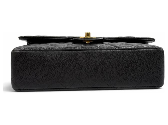 Bolsa de Ombro Chanel A01112 Matelassé Preto - vista 6