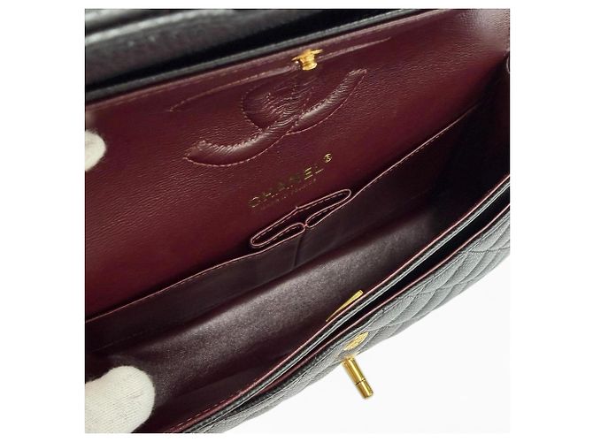 Bolsa de Ombro Chanel A01112 Matelassé Preto - vista 7