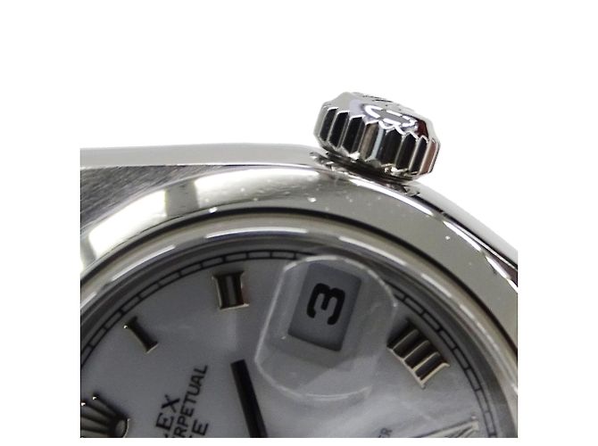 Rolex Oyster Perpetual Date 79160 Damenuhr - Ansicht 12