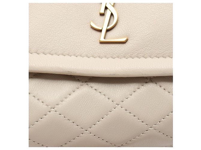 Autre Marque Borsa a tracolla Mini Nolita Monogram Saint Laurent Paris Crudo - vista 11