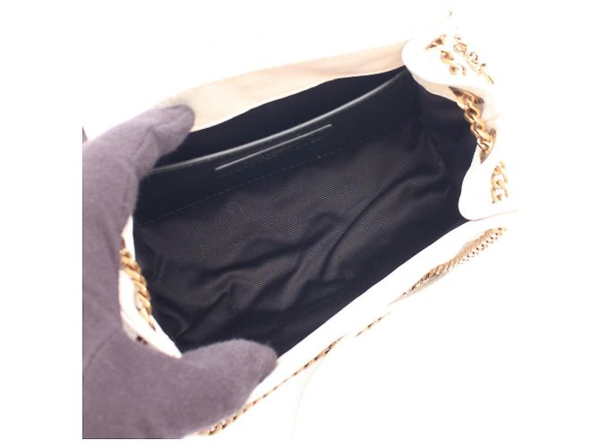 Autre Marque Borsa a tracolla Mini Nolita Monogram Saint Laurent Paris Crudo - vista 3