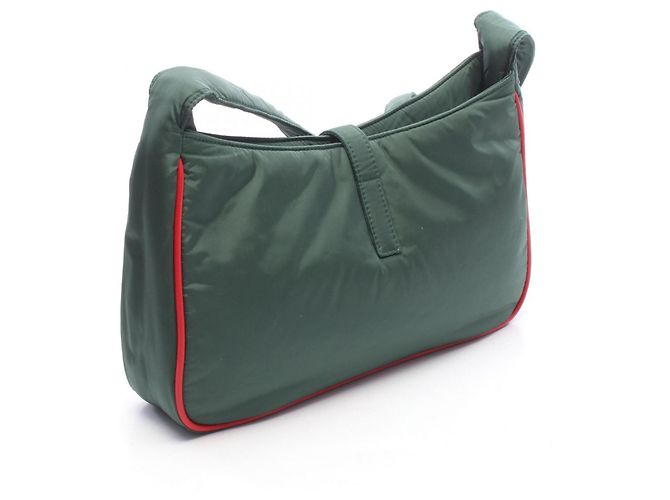 Autre Marque Borsa Yves Saint Laurent Paris Le Sancassette Rosso Verde - vista 2