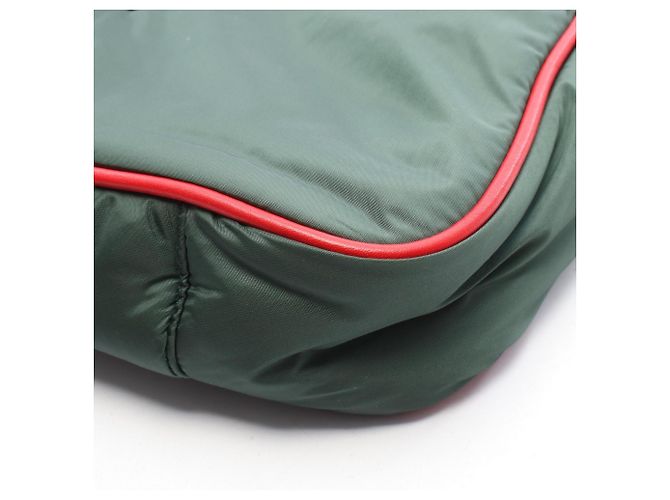 Autre Marque Borsa Yves Saint Laurent Paris Le Sancassette Rosso Verde - vista 5
