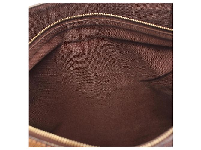 Bolso Louis Vuitton Cabas Bobour Castaño Damier ebene - vista 17