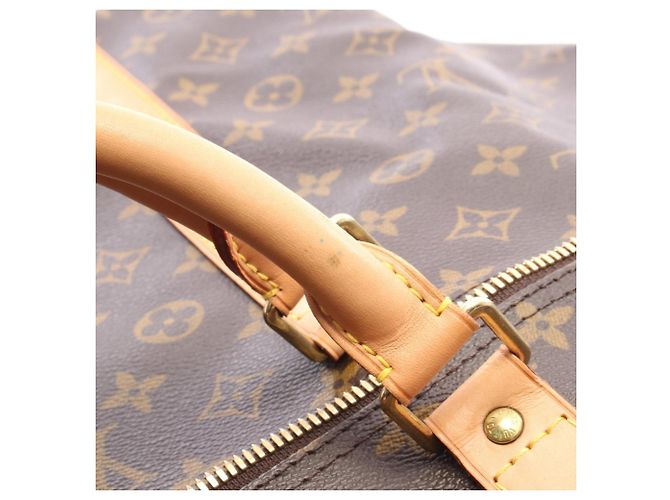 Louis Vuitton Keepall 60 Boston Tasche Braun Monogramm - Ansicht 7