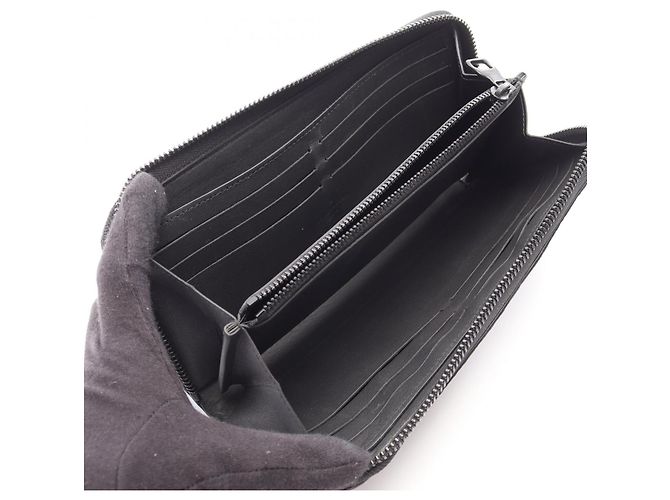 Portafoglio lungo Louis Vuitton Nero Monogramma - vista 3