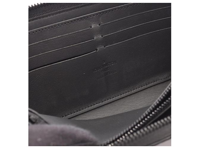 Portafoglio lungo Louis Vuitton Nero Monogramma - vista 8