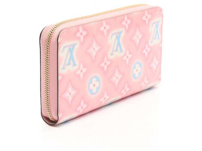 Louis Vuitton Zippy Wallet aus rosa Lackleder Pink - Ansicht 2