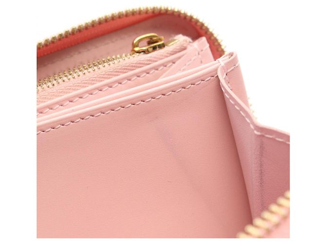 Louis Vuitton Zippy Wallet aus rosa Lackleder Pink - Ansicht 5