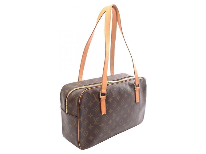 Borsa a tracolla Louis Vuitton Cite GM Monogram Marrone Monogramma - vista 2