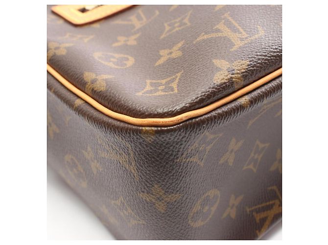 Borsa a tracolla Louis Vuitton Cite GM Monogram Marrone Monogramma - vista 8