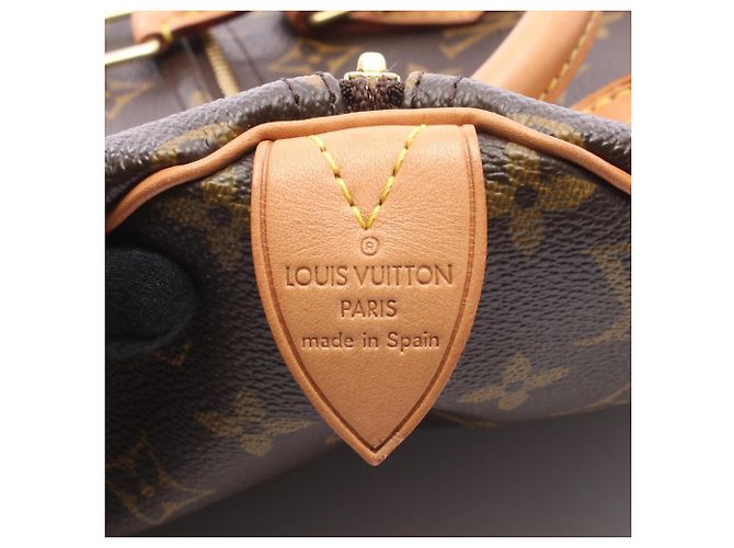 Borsa a mano Louis Vuitton Speedy 30 Marrone Monogramma - vista 4