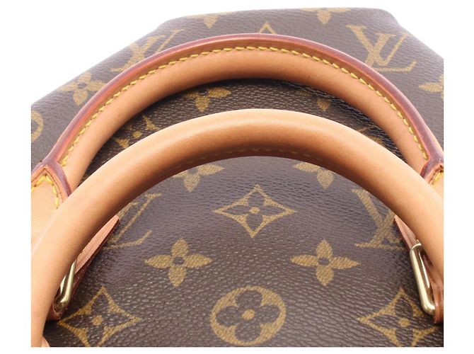 Borsa a mano Louis Vuitton Speedy 30 Marrone Monogramma - vista 7