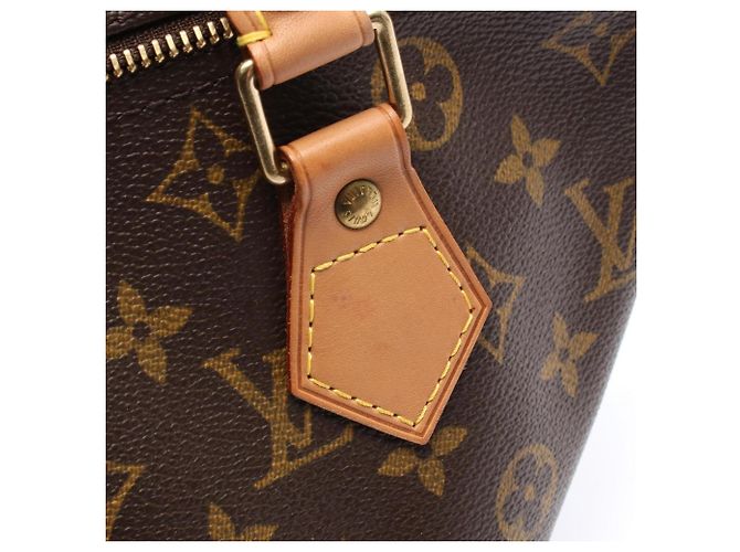 Borsa a mano Louis Vuitton Speedy 30 Marrone Monogramma - vista 8