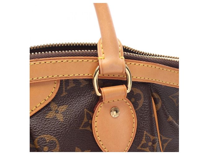 Bolsa Louis Vuitton Tivoli PM Monogram Marrom Monograma - vista 7