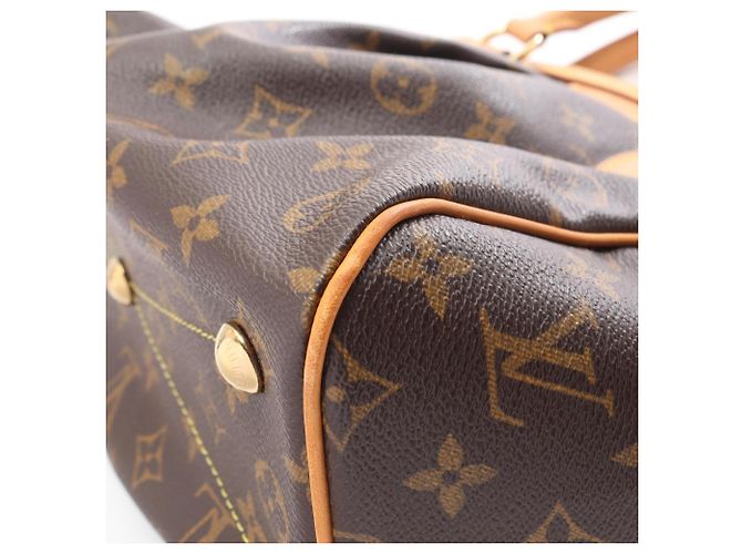Bolsa Louis Vuitton Tivoli PM Monogram Marrom Monograma - vista 8