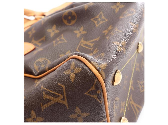 Bolsa Louis Vuitton Tivoli PM Monogram Marrom Monograma - vista 9