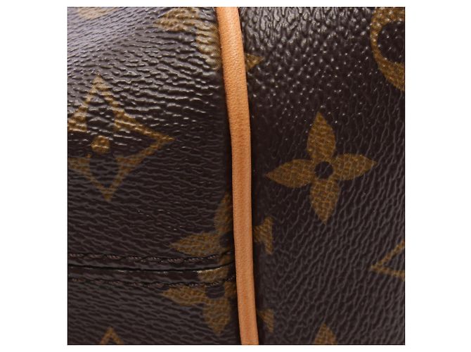 Sac Cabas Louis Vuitton Totally PM Marron Monogramme - vue 7