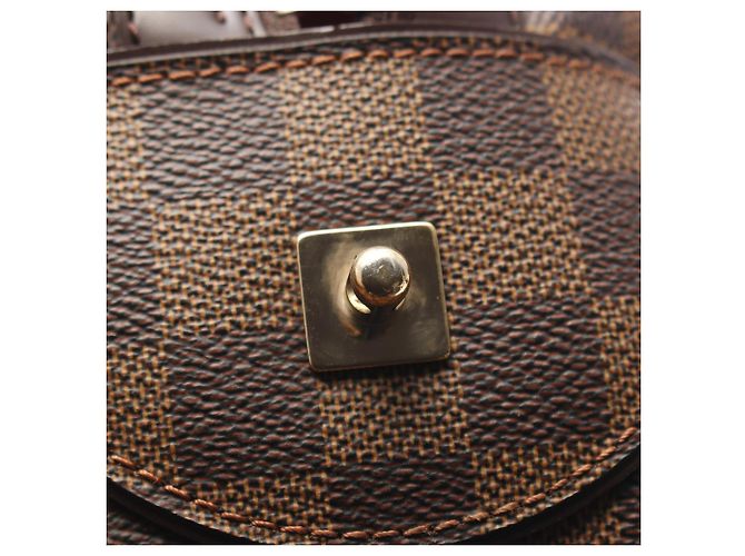 Bolso de mano Louis Vuitton Duomo Castaño Damier ebene - vista 13
