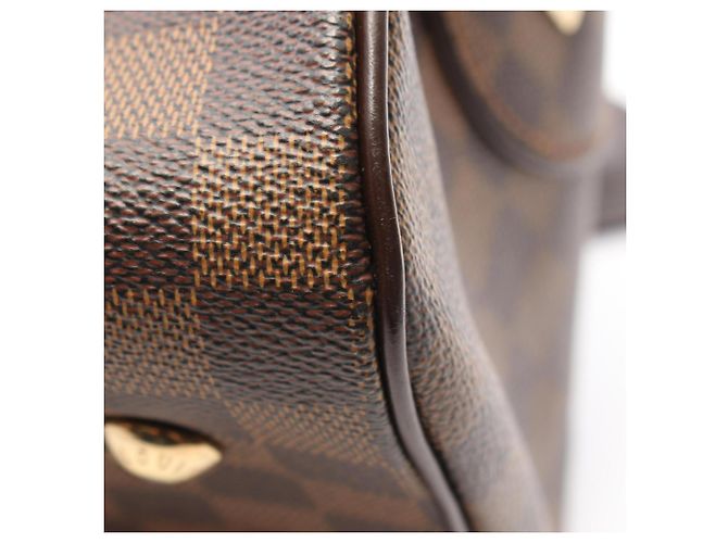 Bolso de mano Louis Vuitton Duomo Castaño Damier ebene - vista 8
