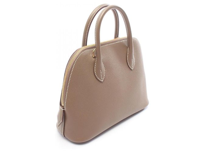 Hermès Hermes Bolide 1923 25 Etoupe Borsa a mano 2-Way Marrone - vista 2