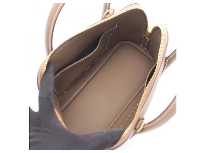 Hermès Hermes Bolide 1923 25 Etoupe Borsa a mano 2-Way Marrone - vista 3