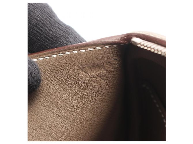 Hermès Hermes Lindy Mini Etoupe Schultertasche Braun - Ansicht 5