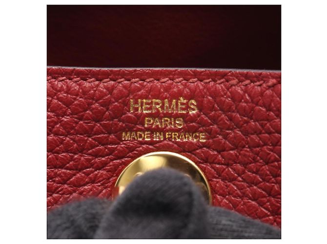 Hermès Bolsa de Ombro Hermes Lindy Mini Ruby Bordeaux - vista 4
