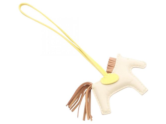 Hermès Accessorio Charm Hermes Rodeo PM Marrone Crudo Giallo - vista 2