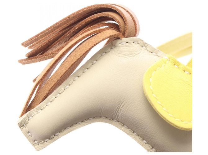 Hermès Accessorio Charm Hermes Rodeo PM Marrone Crudo Giallo - vista 4