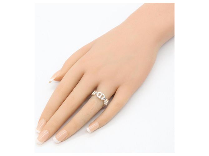 Hermès Hermes Enchainée PM Bandring Silber - Ansicht 10