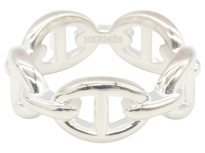 Hermès Hermes Enchainée PM Bandring Silber - Ansicht 2