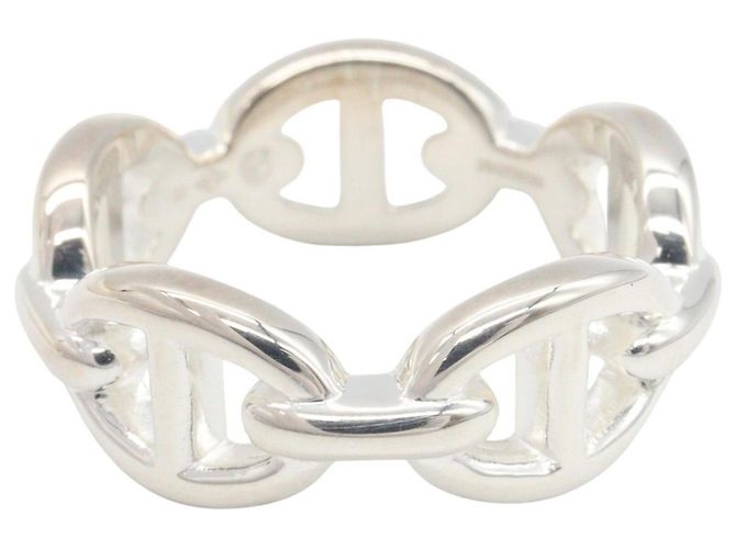 Hermès Hermes Enchainée PM Bandring Silber - Ansicht 3