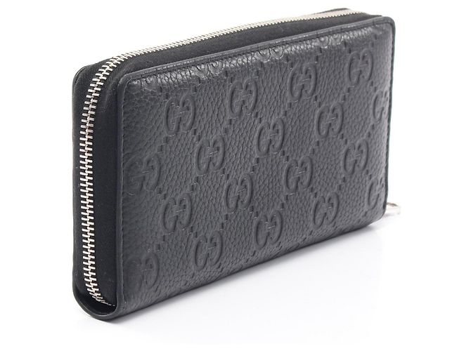Cartera larga Gucci de piel negra Negro - vista 2