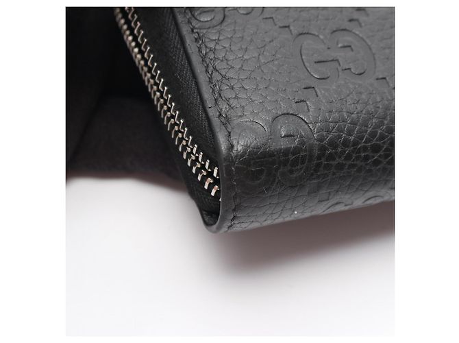 Cartera larga Gucci de piel negra Negro - vista 5