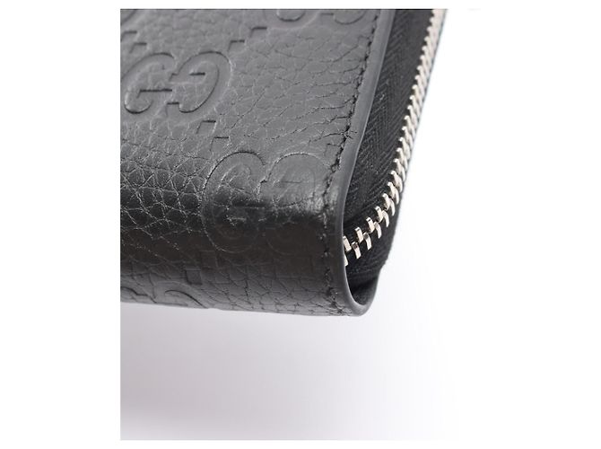 Cartera larga Gucci de piel negra Negro - vista 6