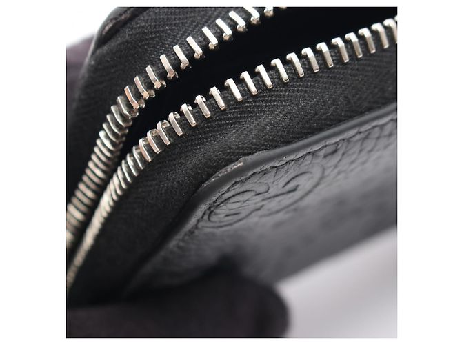 Cartera larga Gucci de piel negra Negro - vista 8