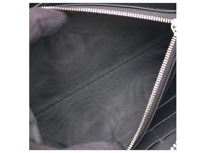 Cartera larga Gucci de piel negra Negro - vista 9