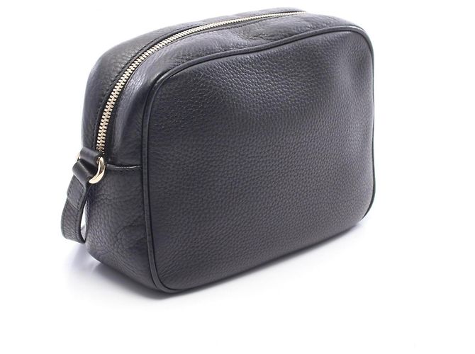 Borsa Gucci Soho Disco in pelle nera Nero - vista 2