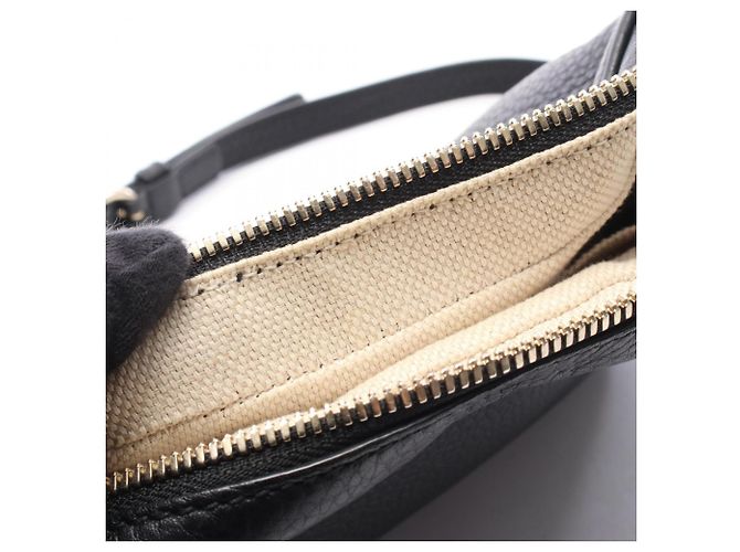 Borsa Gucci Soho Disco in pelle nera Nero - vista 5