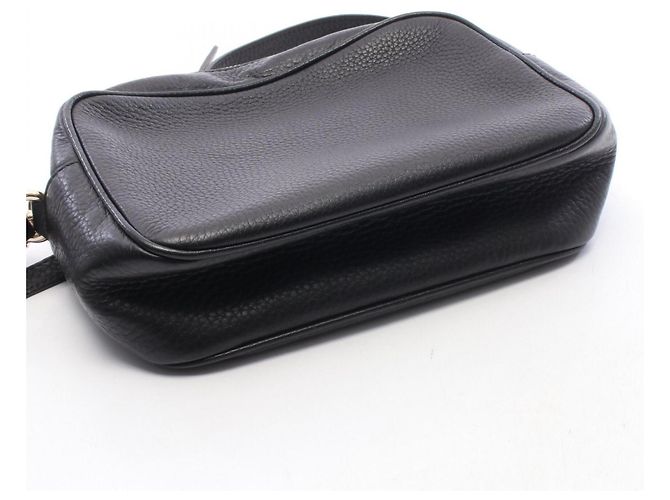 Borsa Gucci Soho Disco in pelle nera Nero - vista 6